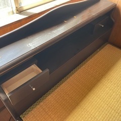 ●収納付き畳ベッド　シングル●あげますの画像