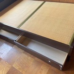 ●収納付き畳ベッド　シングル●あげますの画像