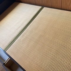 ●収納付き畳ベッド　シングル●あげますの画像