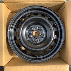 シエンタ Zグレード 新車 スチールホイール&ホイールキャップ 4個・4枚 ガラスコーティング済みの画像