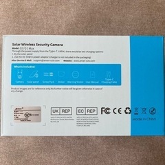 ANRAN ソーラーパネル 防犯カメラ 500万画素の画像