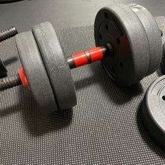 MOJER ダンベル 10kg×2 可変式の画像