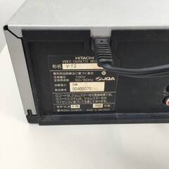 ○0円あげます！【通電・一部動作確認済】日立 HITACHI V-F2 VHS ビデオデッキ ビデオプレーヤー 映像機器 懐かし家電 (NF220414)Zi-432-476の画像
