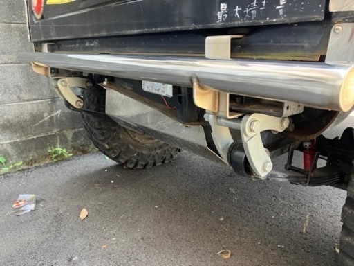 11ジムニーリアバンパー