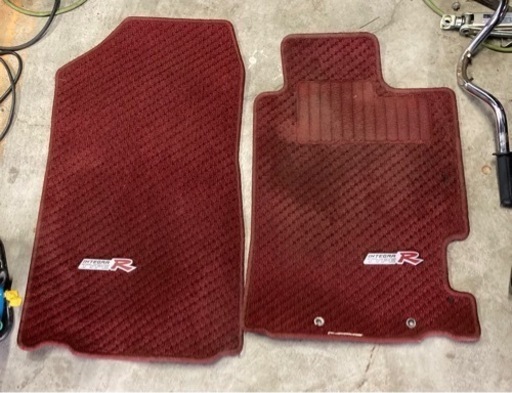 マジで誰か買って ホンダ DC5 インテグラ 前期 タイプR フロアマット カーペット 赤