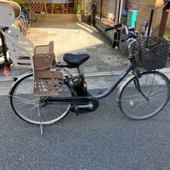 電動アシスト自転車　中古品　譲ります。