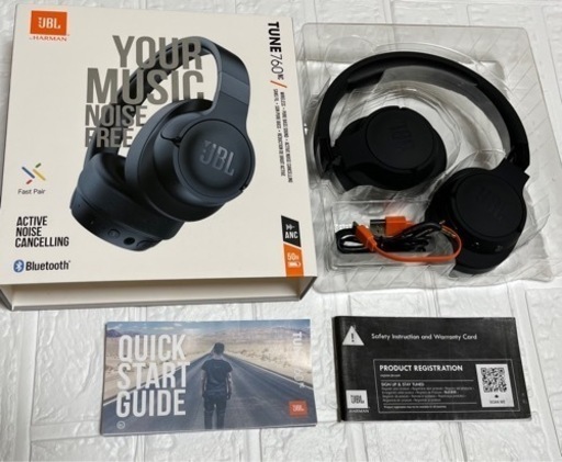 新品⭐️ JBL TUNE 760NC ワイヤレス ヘッドフォン Bluetooth 黒