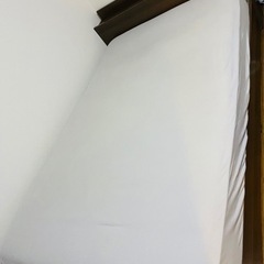 セミダブル_マットレス_フレーム美品_ニトリの画像