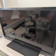 【テレビセット差し上げます】2013年製シャープ製AQUOS（32型）＋テレビ台＋DVDプレイヤー三点セットの画像