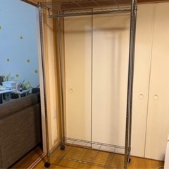 【取引中】ハンガーラック3段洋服掛け