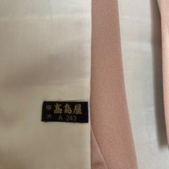 単衣の付下げ 【難あり】の画像