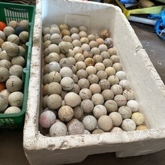 ゴルフボール　中古　練習球ありの画像
