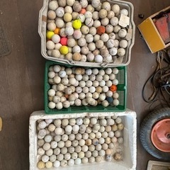 ゴルフボール　中古　練習球あり