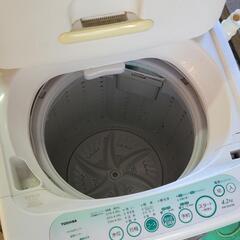 【決まりました】洗濯機　TOSHIBA　AW-304(W)の画像