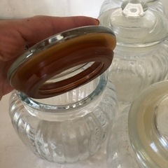 【あげます】オシャレな蓋つき瓶の画像