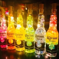 ビール　空瓶　チェコ　リメイク　DIYの画像