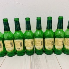 ビール　空瓶　チェコ　リメイク　DIYの画像