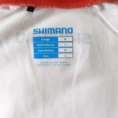 シマノサイクルジャージ　Lサイズ  掲載中のロードバイクご購入の場合はおまけ品になります！の画像