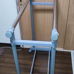 ※無料※　衣類掛け 2段式の画像