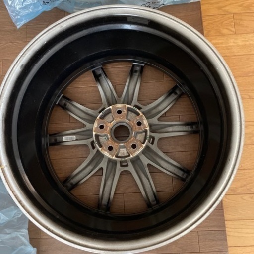 日産 R35 GTR 純正 リア ホイール 中期 RAYZ 10.5J +25 GT-R 2本