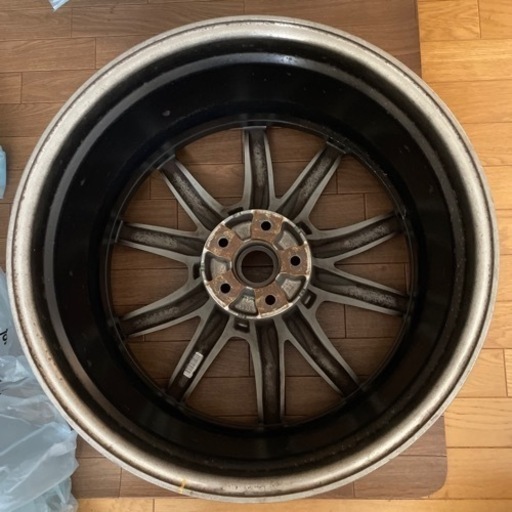 日産 R35 GTR 純正 リア ホイール 中期 RAYZ 10.5J +25 GT-R 2本