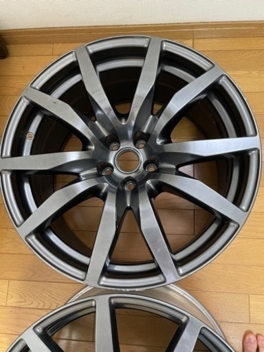 日産 R35 GTR 純正 リア ホイール 中期 RAYZ 10.5J +25 GT-R 2本
