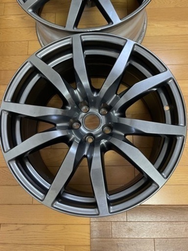 日産 R35 GTR 純正 リア ホイール 中期 RAYZ 10.5J +25 GT-R 2本
