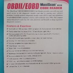 ★OBDIIスキャナー、車の故障診断ツール コードリーダー MS310★の画像