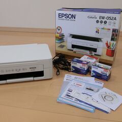 美品♪　EPSON カラリオ EW-052A　インクつき♪