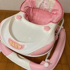 歩行器 ピンク 動作確認済みの画像