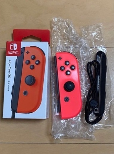 【ジョイコン】SW Joy-Con(R)ネオンレッド