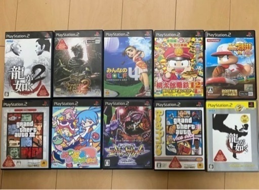 PS2ソフト　パッケージ、説明書付き