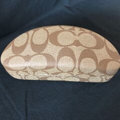 ◆1,500円◆COACH/コーチ◆サングラスケース◆シグネチャー柄◆美品◆の画像