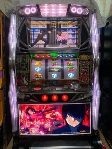 パチスロ実機　化物語初代　スロット