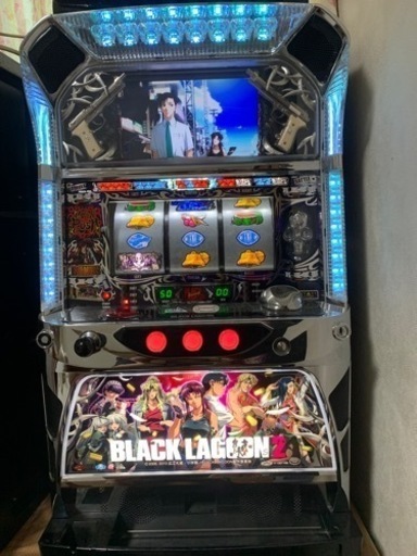 パチスロ実機　ブラックラグーン2 スロット