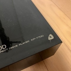 KENWOOD KP-770D アナログレコ－ドプレーヤーの画像