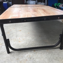 アウトドアテーブル★折りたたみでコンパクトの画像