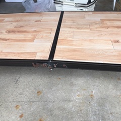 アウトドアテーブル★折りたたみでコンパクトの画像