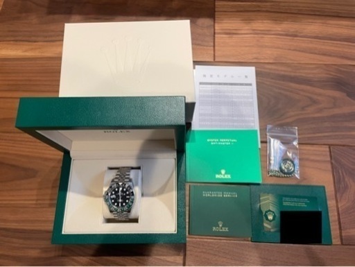 ロレックス GMTマスター2 Ref.126720VTNR グリーン/ブラック 中古品 メンズ 腕時計