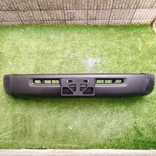 ランクル80 フロントバンパー　純正　黒　艶消しブラック