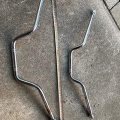 バイクのハンドルの画像