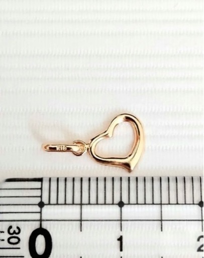 販売 k18ハートチャーム K18ハートチャーム 42K2507