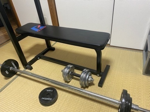 値下げ致しました。　ファイティングロード トレーニングベンチ ベンチプレス 上半身強化 腕トレ 胸トレ 省スペース コンパクト 筋トレ 宅トレ ホーム