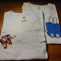 graniph グラニフ ユニセックスＴシャツ２枚 SSサイズ