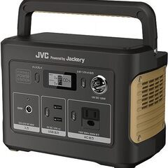 （未開封）JVCケンウッド ポータブル電源 BN-RB37-C ブラック 充電池容量 104,400ｍAh/375Wh