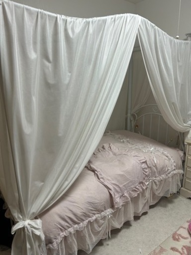 お姫様ベット　シングル　限定価格