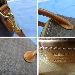 セリーヌ CELINE ショルダーバッグ マカダム柄 ミニショルダー オールドセリーヌ 西岡店 230903の画像
