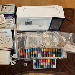 JANOME ハイパークラフト15000 刺繍ミシン。家庭用刺繍...