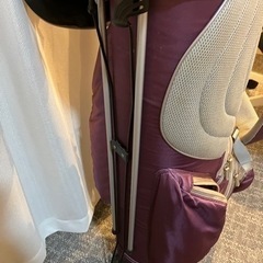ゴルフレディースキャディバッグ（美品です）の画像