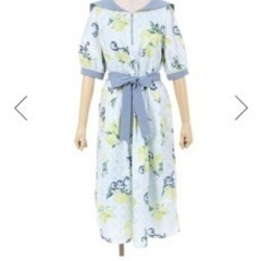 【セット割可】レモン柄ワンピースの画像